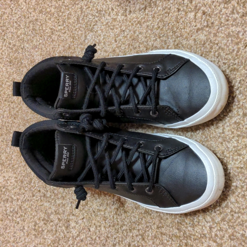 Sperry high tops size 6